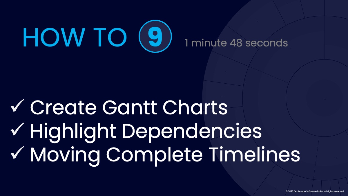 Gantt Chart / Timeline